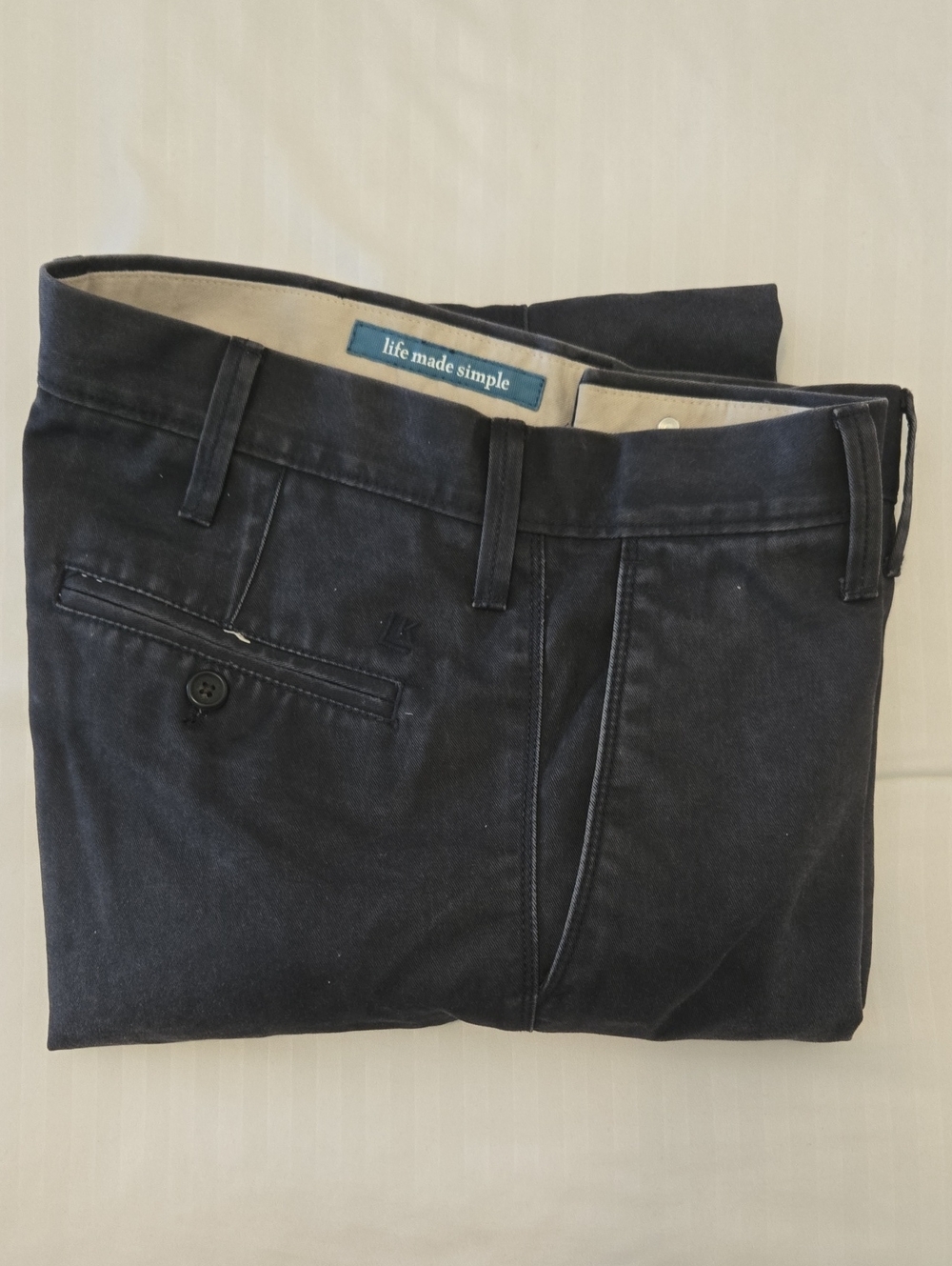 Men's Gray Chinos by Life Made Simple